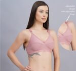 Solid Non-Wired Non Padded Daily Wear Bra (Pack of 3) (Blue, Green & Pink) - Image 3