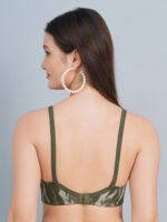 FULL COVERAGE SOLID PADDED NON-WIRED T-SHIRT DAILY WEAR BRA (PACK OF 1) - Image 2