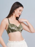 FULL COVERAGE SOLID PADDED NON-WIRED T-SHIRT DAILY WEAR BRA (PACK OF 1) - Image 3