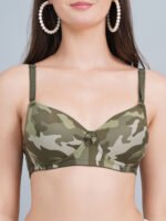 FULL COVERAGE SOLID PADDED NON-WIRED T-SHIRT DAILY WEAR BRA (PACK OF 1) - Image 4
